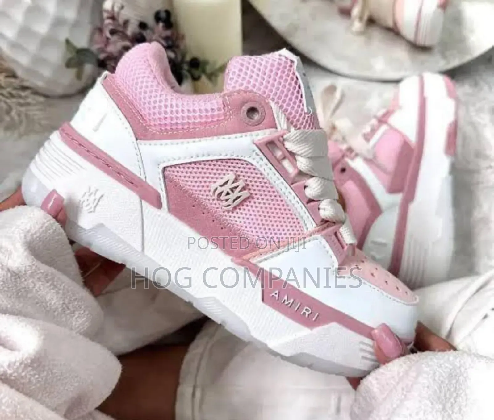 Amiri Ma-1 Pink Panelled Shoes Ladies Sneakers in Accra-Fast Delivery