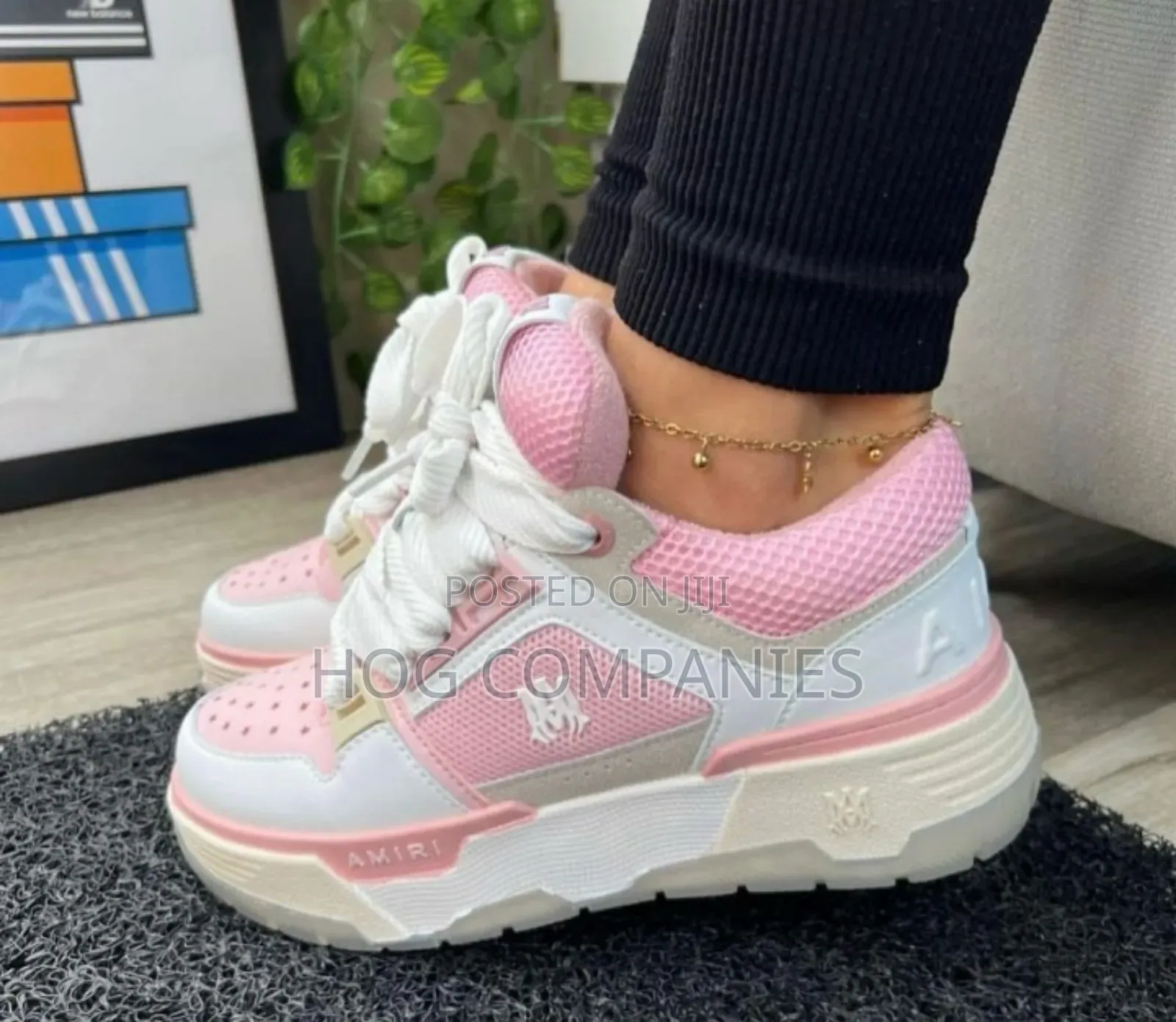 Amiri Ma-1 Pink Panelled Shoes Ladies Sneakers in Accra-Fast Delivery