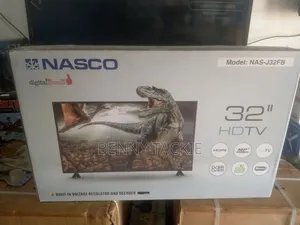 New Frameless 32" Inches FHD Nasco Digital Satellite Led Tv