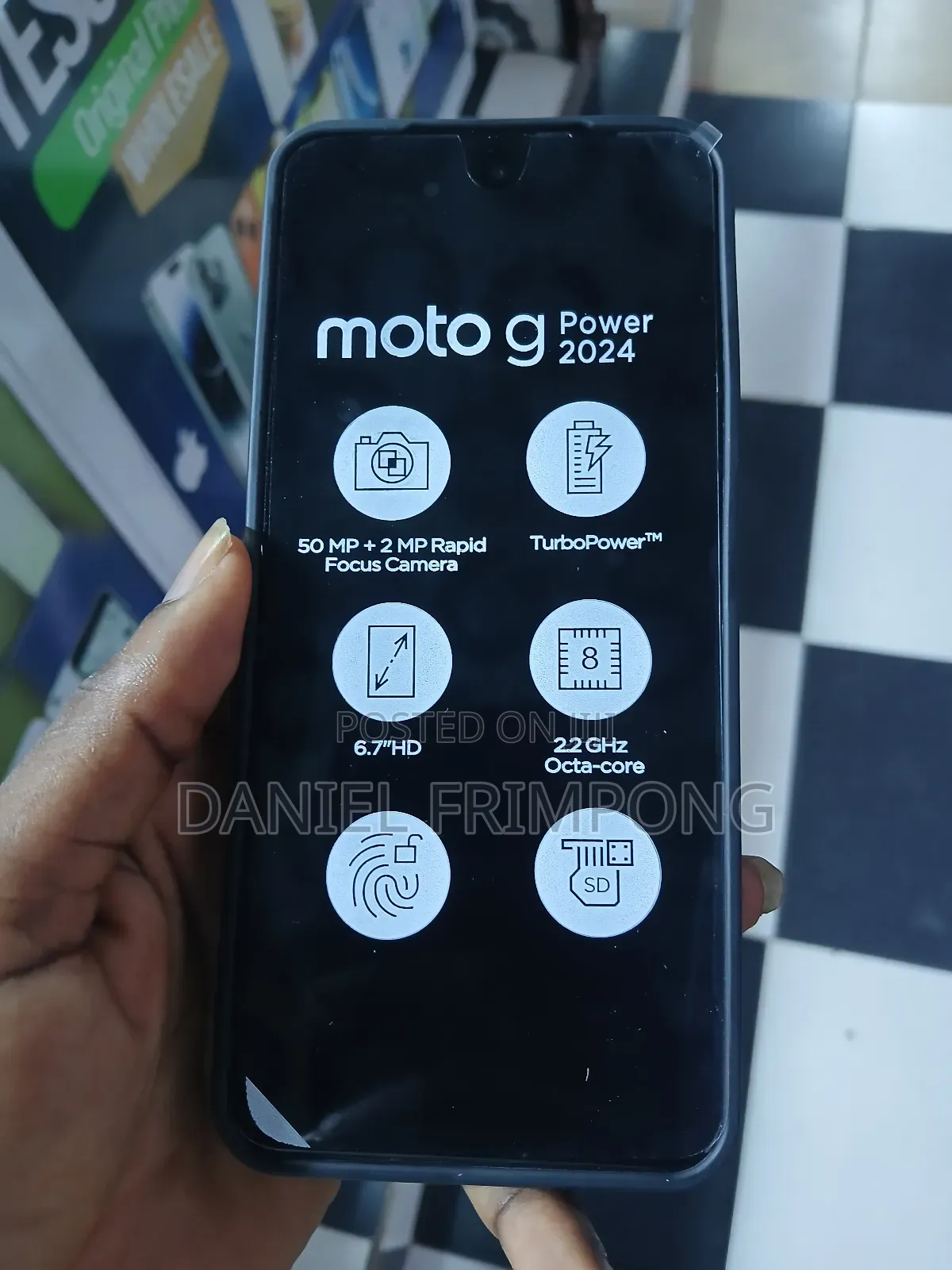 Motorola Moto G Power (2022) 128 GB Black