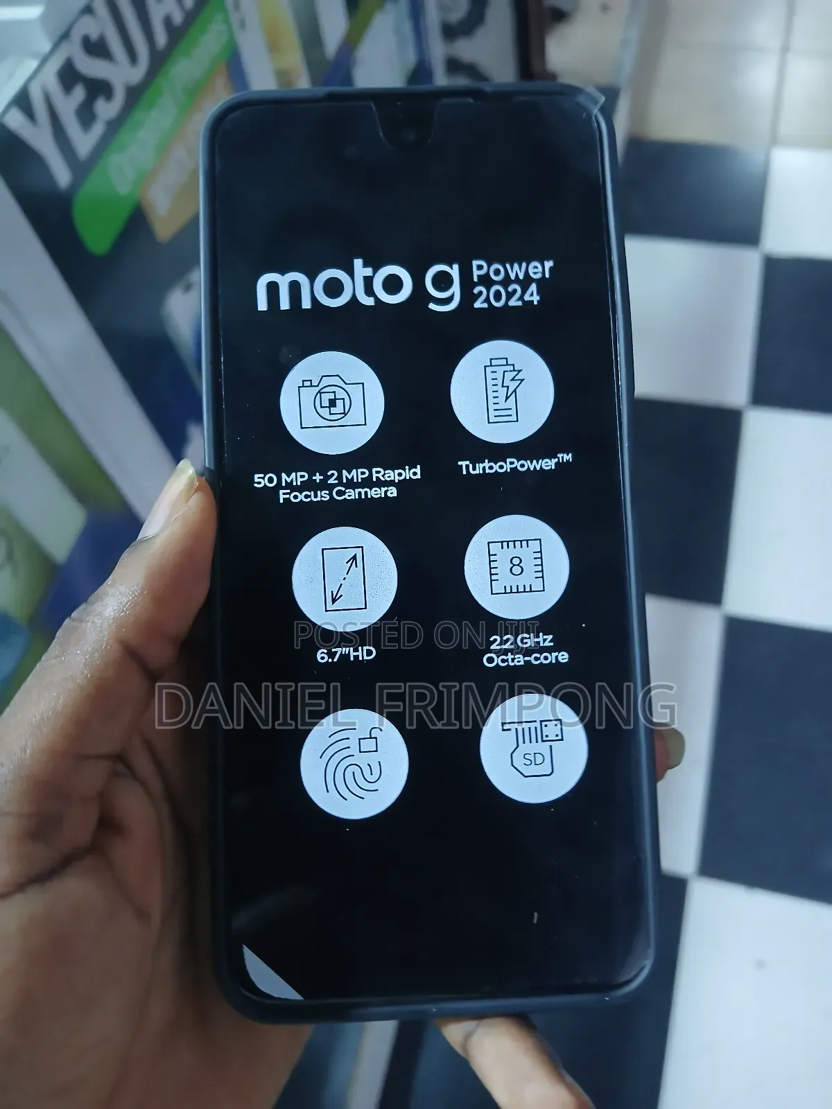 Motorola Moto G Power (2022) 128 GB Black