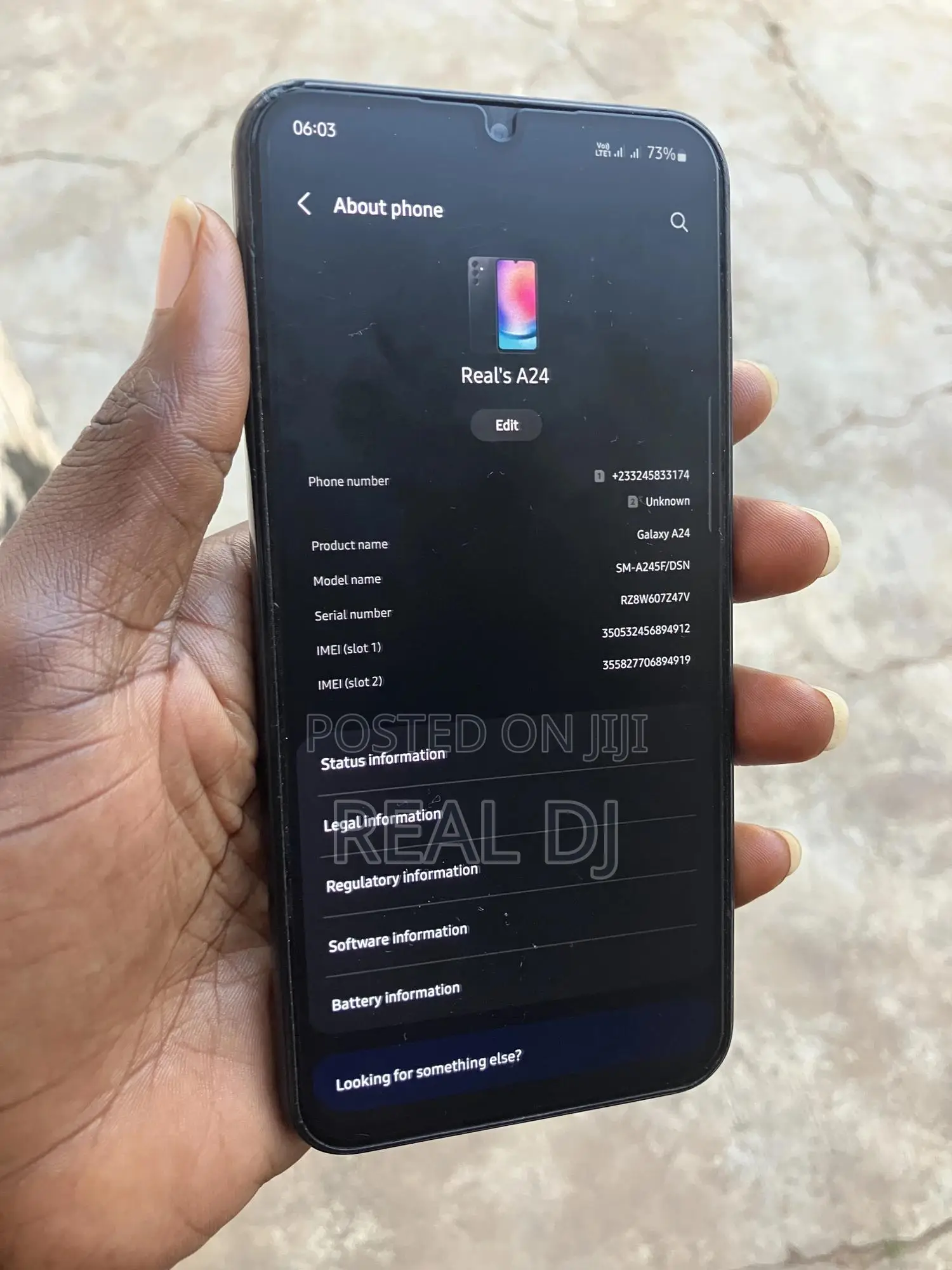 Samsung Galaxy A24 128 GB Black