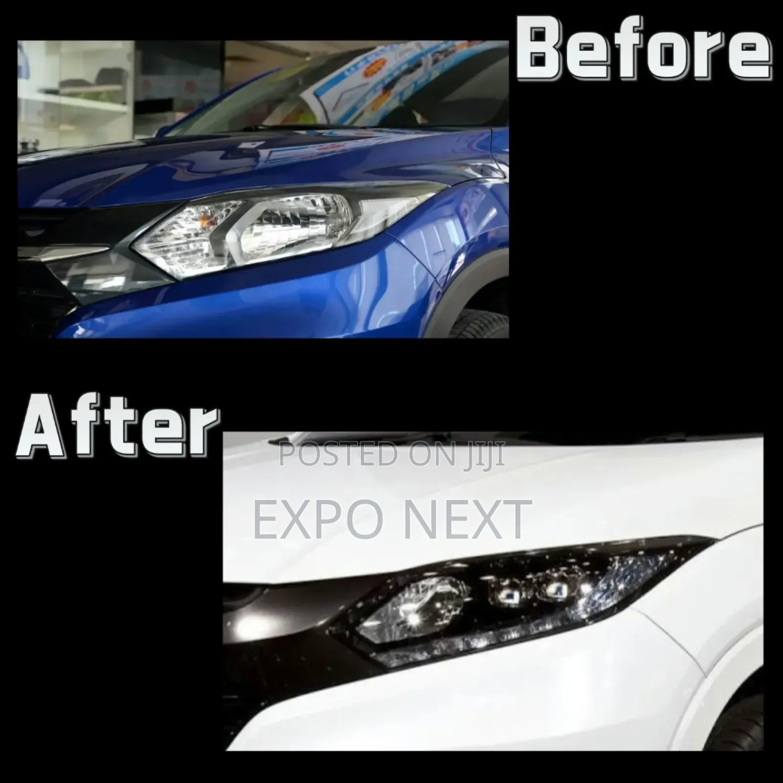 Honda Hrv Headlight 2014-2018 Led Upgrades