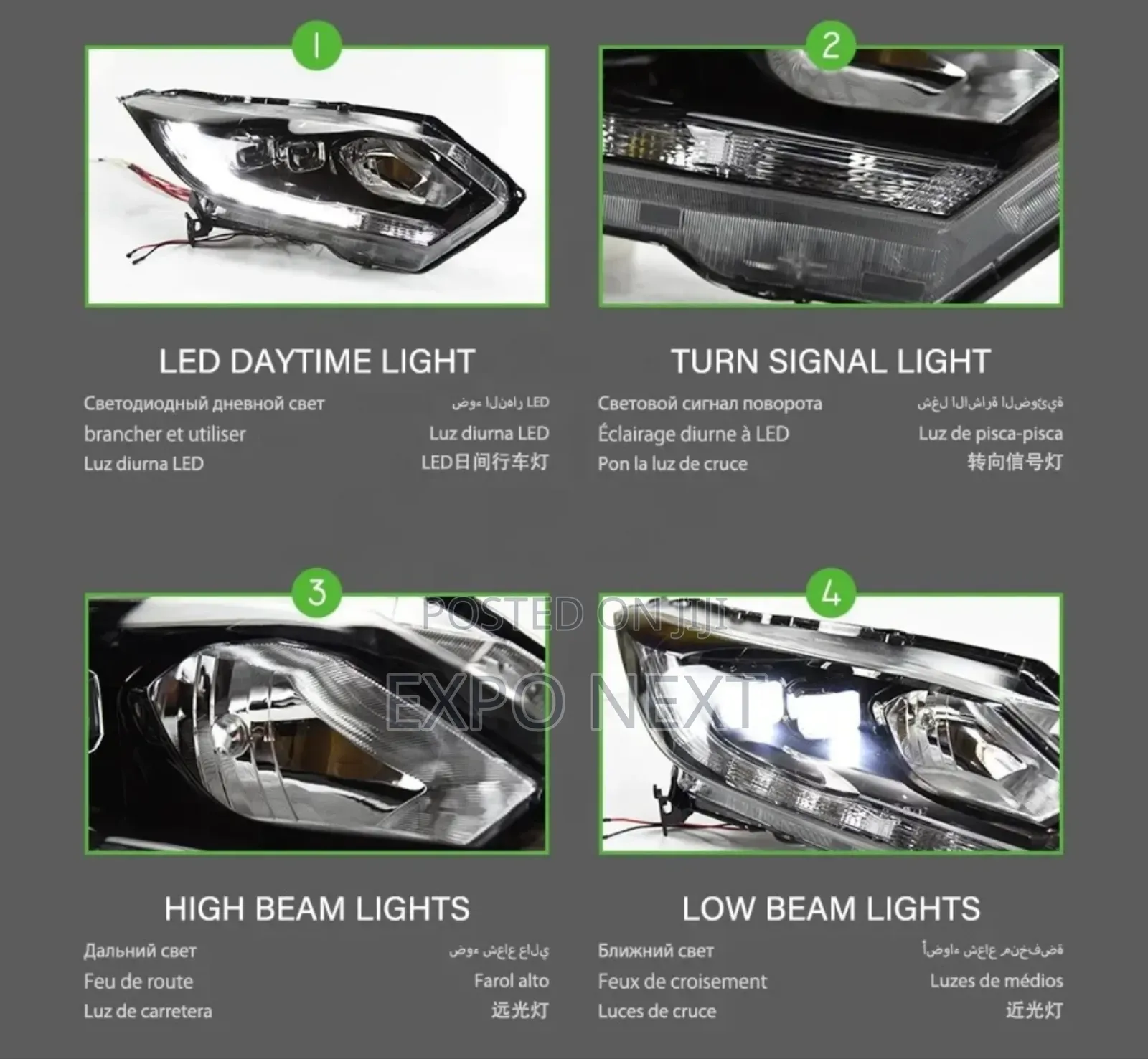 Honda Hrv Headlight 2014-2018 Led Upgrades