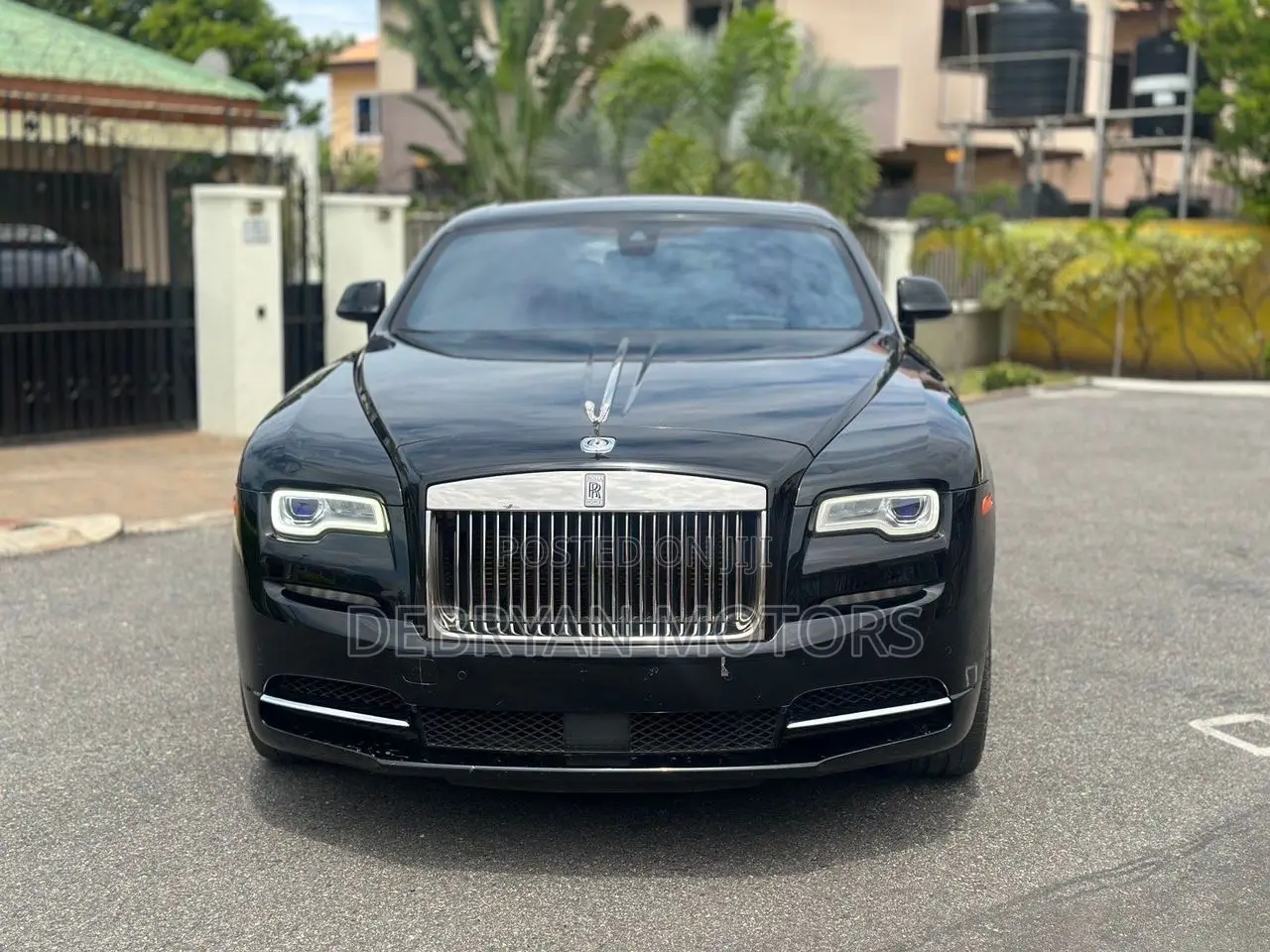 Rolls-Royce Wraith 6.6 RWD 2017 Black
