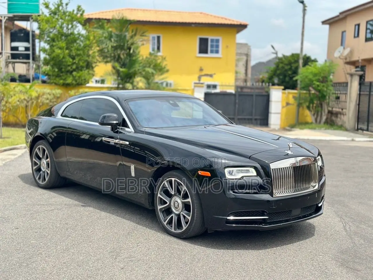 Rolls-Royce Wraith 6.6 RWD 2017 Black