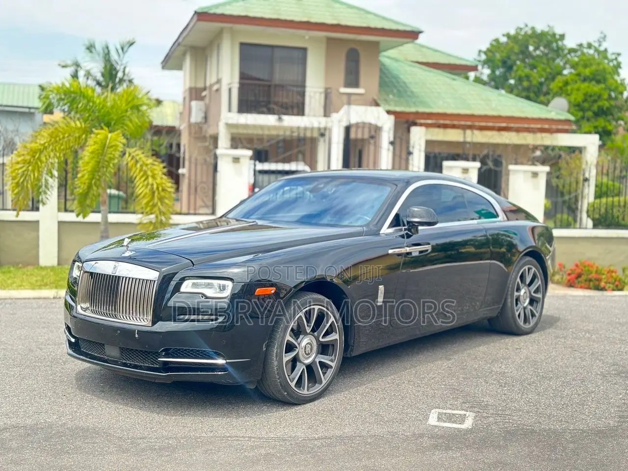 Rolls-Royce Wraith 6.6 RWD 2017 Black