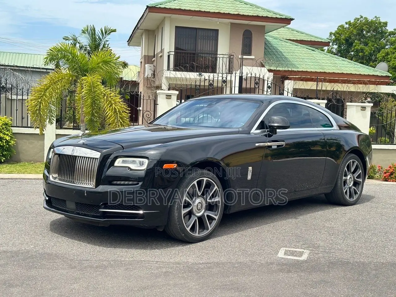 Rolls-Royce Wraith 6.6 RWD 2017 Black