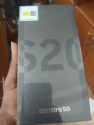 New Samsung Galaxy S20 Ultra 5G 128 GB Black