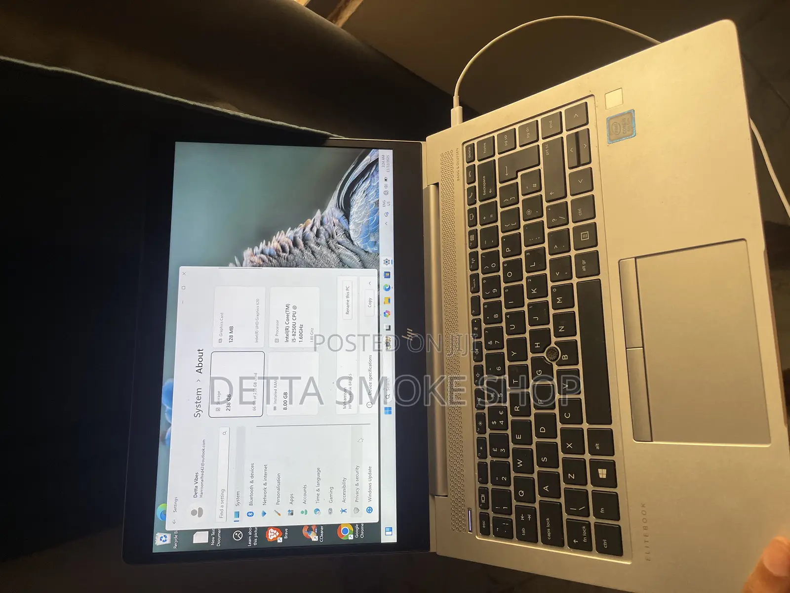 Laptop HP EliteBook 840 G5 8GB Intel Core i5 HDD 256GB