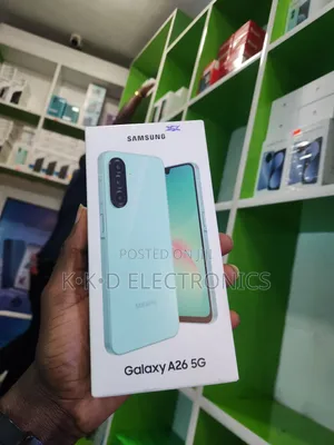 New Samsung Galaxy A26 128 GB Black