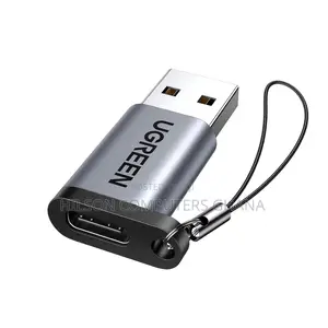 Ugreen Usb-a 3.0 Male to Usb-C 3.1 Female Adapter Gray 50533