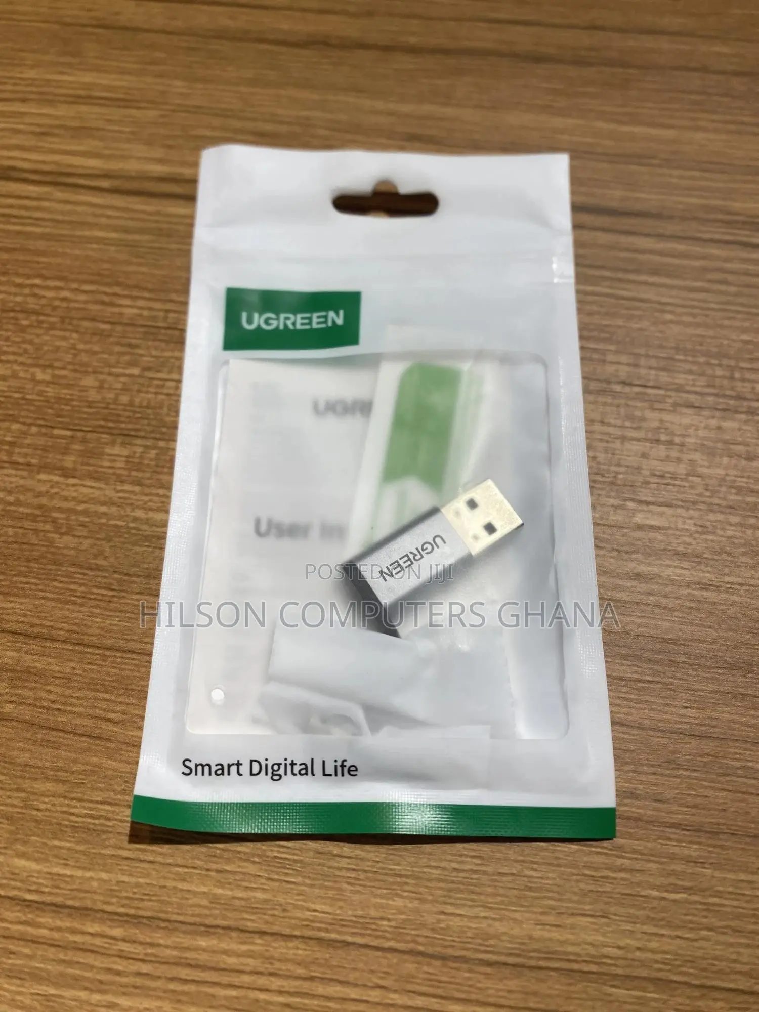 Ugreen Usb-a 3.0 Male to Usb-C 3.1 Female Adapter Gray 50533