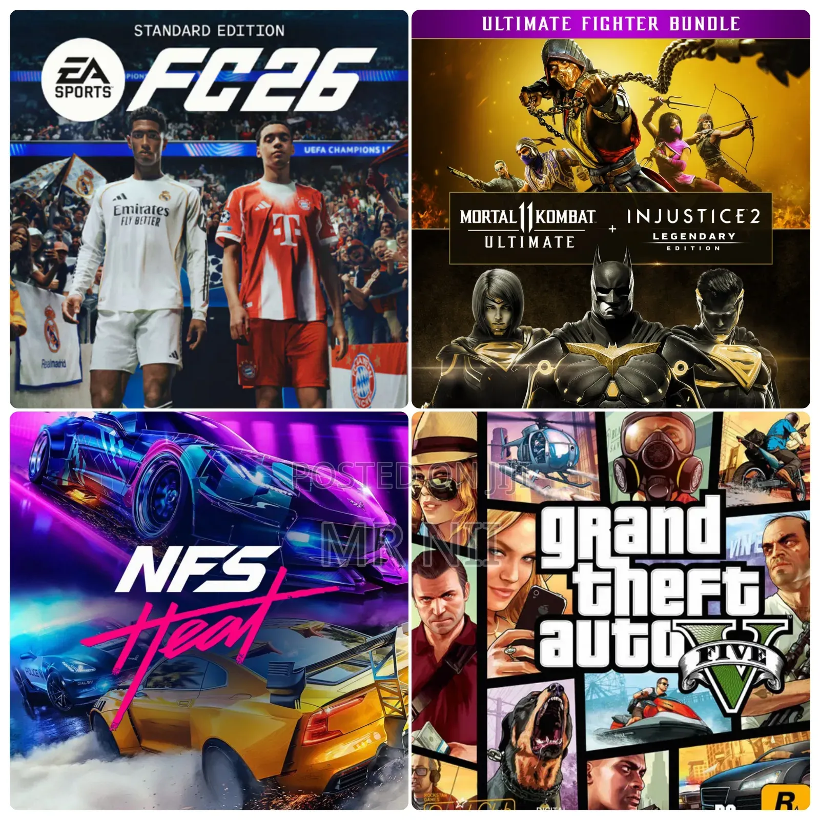 Fc 26 Plus Other Games Offline Bundle (Xbox and Playstation)