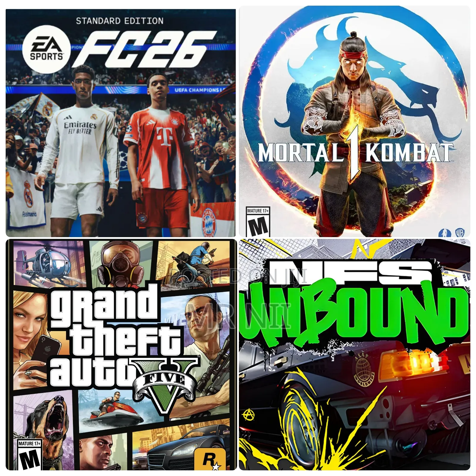 Fc 26 + Other Games Offline Package (Xbox Series X|S Ps5)