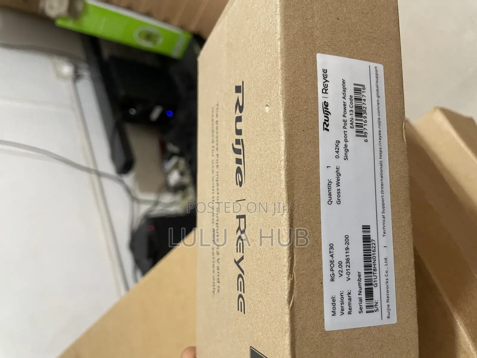 Power and Reliable Ruijie Power Over Ethernet (Poe) Injector