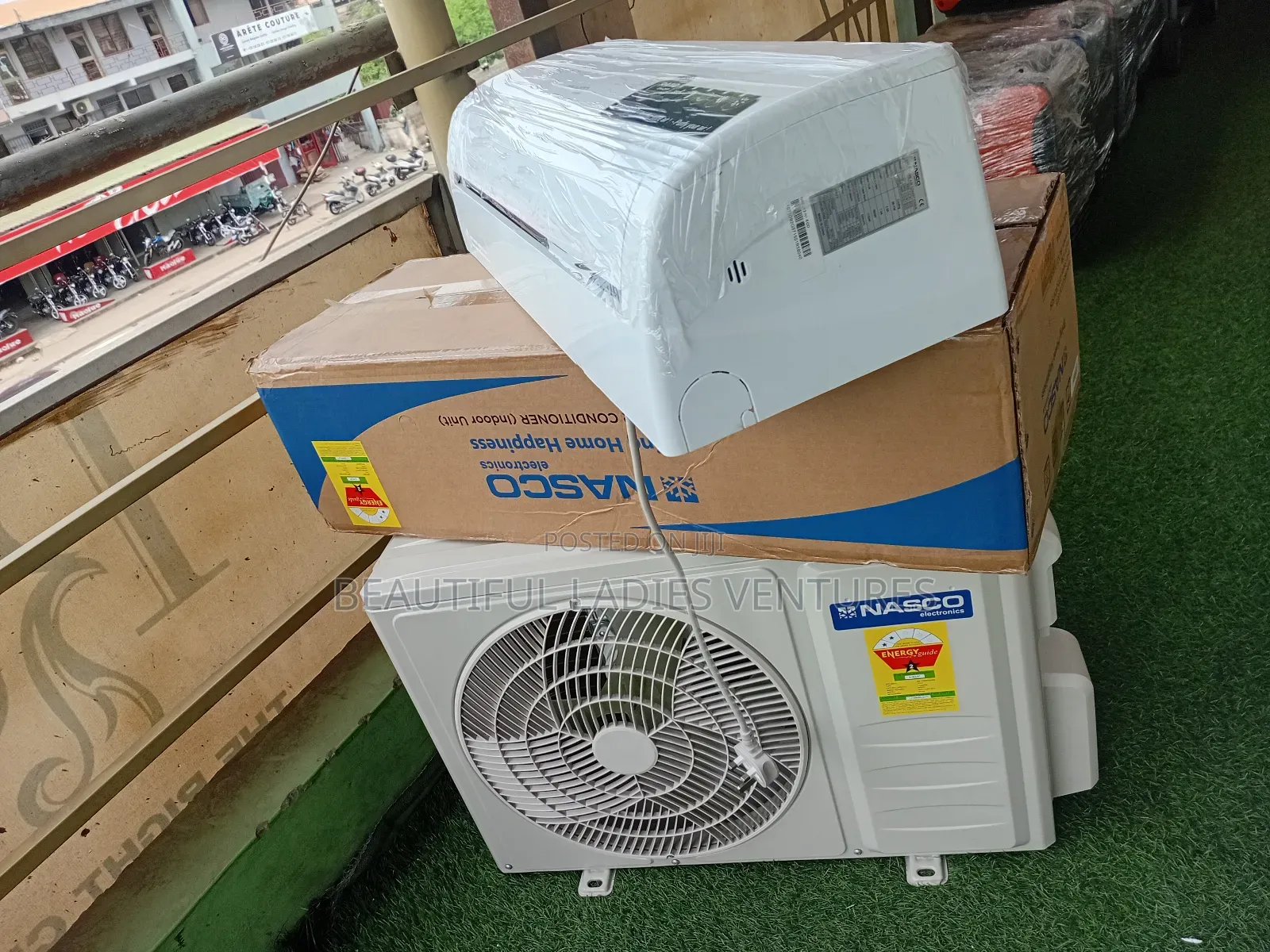 Nasco Blissful 1.5hp Ac Designed for Fast Cooling, Silent Operation