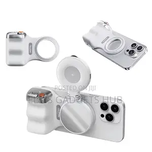 Telesin Phone Camara Grip + Selfie Ring Light