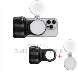 Telesin Phone Camara Grip + Selfie Ring Light
