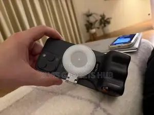 Telesin Phone Camara Grip + Selfie Ring Light
