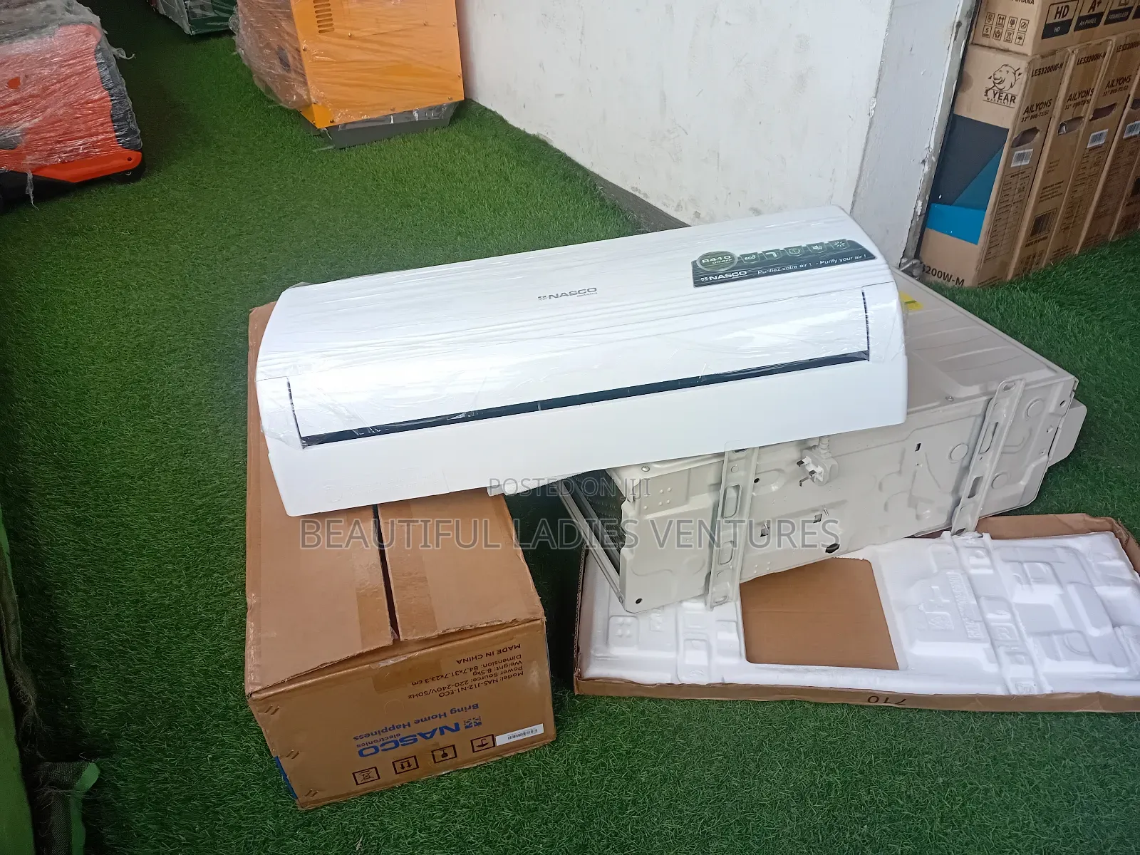Stay Chill With Nasco Blissful 1.5hp Split Built for Ghanaian Weather