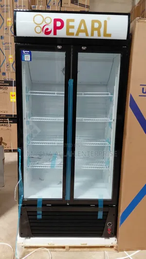 Pearl 500liters Double Door Display Refrigerator