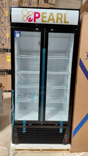 Pearl 500liters Double Door Display Refrigerator