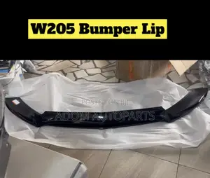 Mercedes Benz W205 C300 Front Bumper Lip Carbon