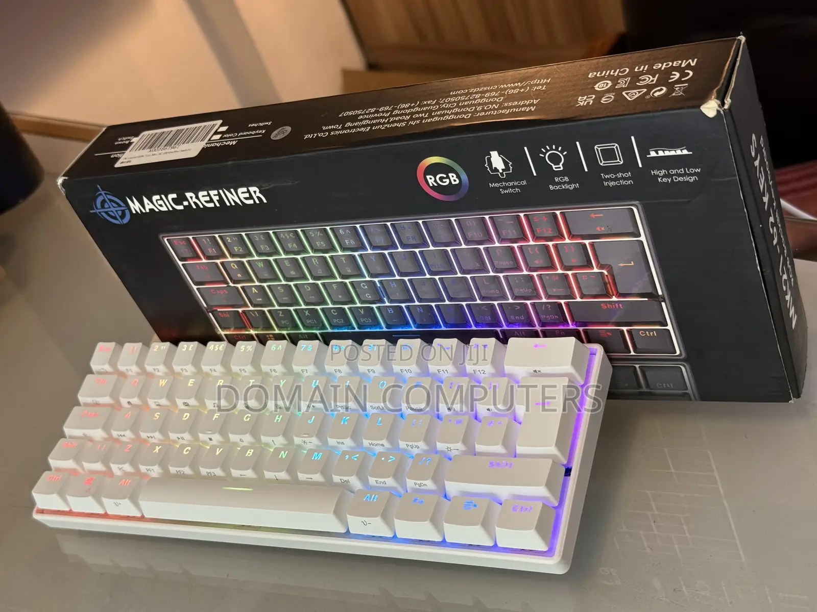 Original Magic-refiner Mechanical Rgb Gaming Keyboard