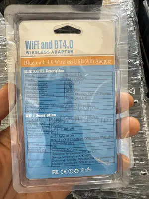 Bluetooth 4.0 Wireless- Wifi Usb Adapter Dongle 2 in 1 Original