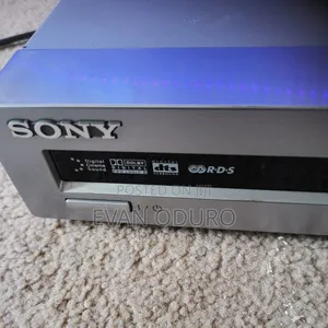Powerful Sony Compact Slim Av Amplifier Receiver,Bt,Usb, Optical,Radio