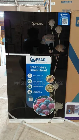 Pearl Glass Double Door Table Top