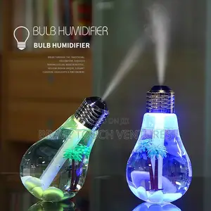 Bulb Shaped Ultrasonic Air Humidifier Diffuser
