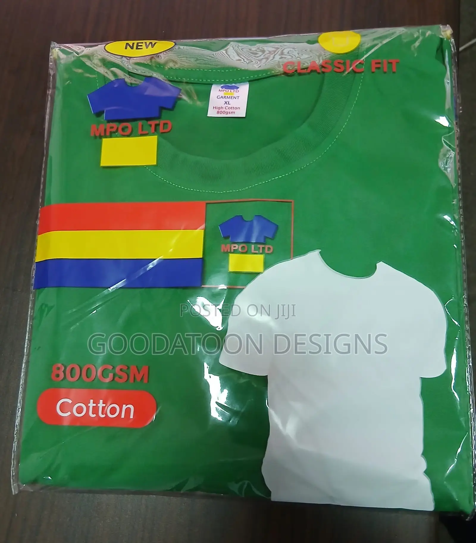 Plain Quality Cotton Jersey Round Neck T-shirts