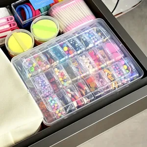 Transparent Jewelry Organizer Storage Box