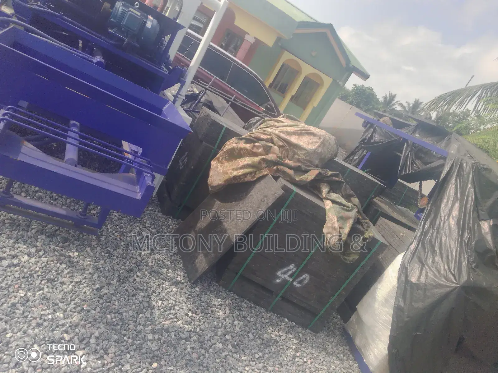 Block Machine Pallets
