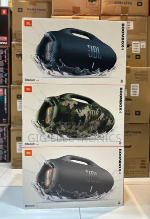 JBL Boombox 4 Portable Waterproof Bluetooth Speaker Brand New