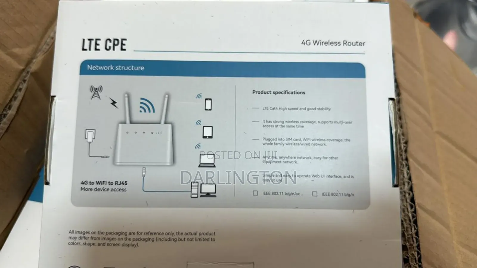4g Lte Wireless Router