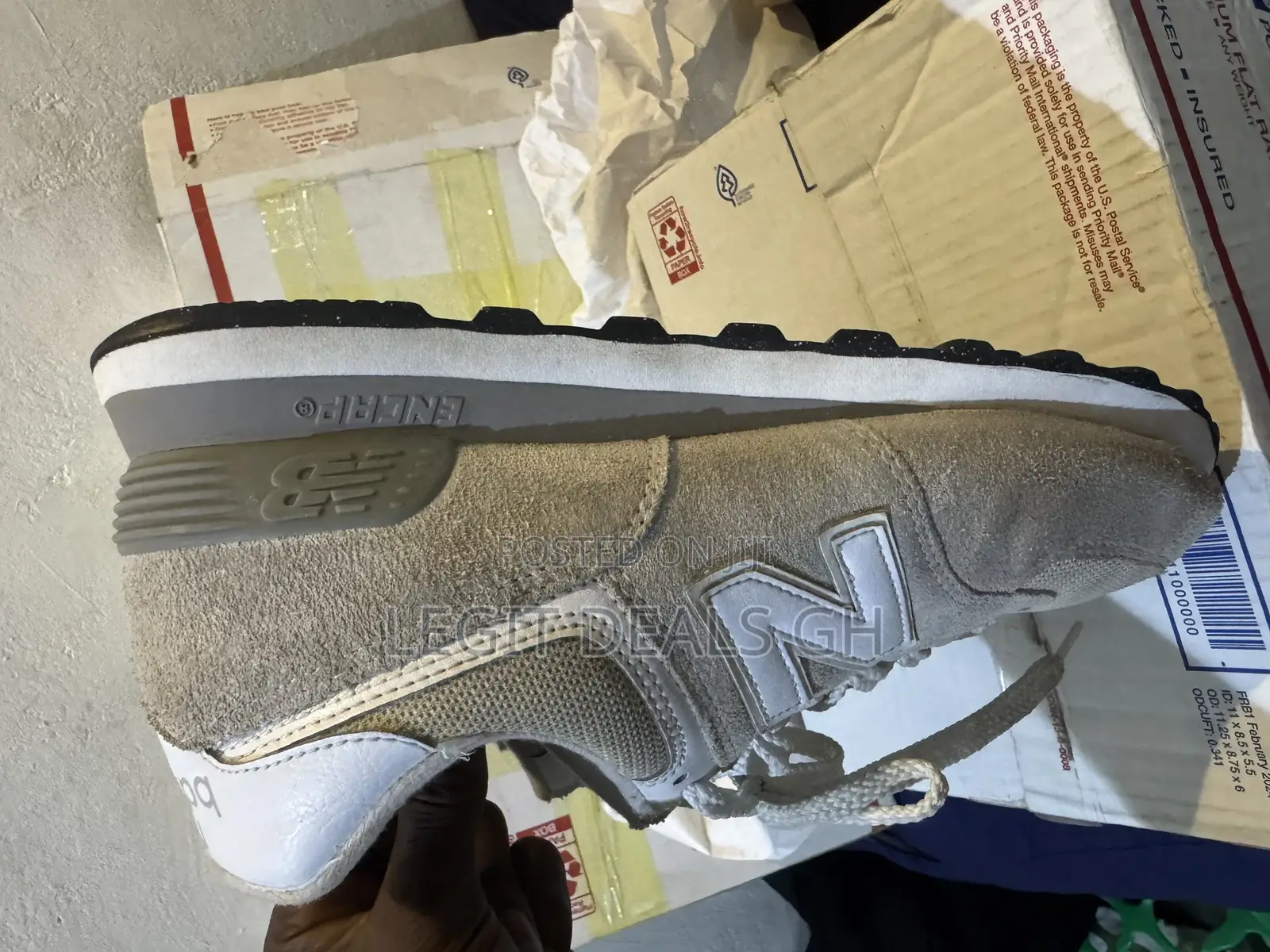 New Balance 574 Grey/White 9