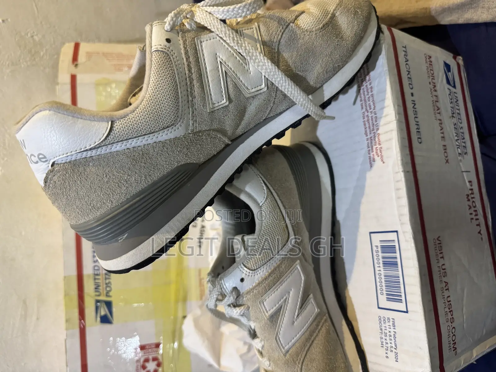 New Balance 574 Grey/White 9