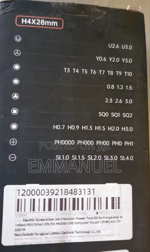 Rechargeable Electric Screwdriver Set