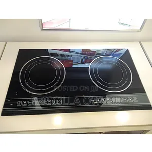 Electric 2 Burner Glass Inbuilt Infrared Cooker