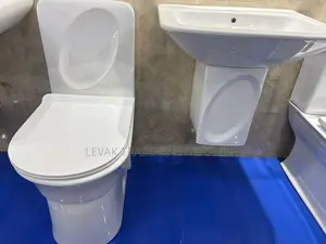 MCL Watercloset and Short Pedestal Basin - Hanging Sink