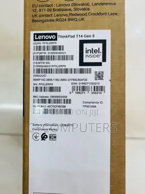 New Laptop Lenovo ThinkPad T14 16GB Intel Core Ultra 7 SSD 512GB