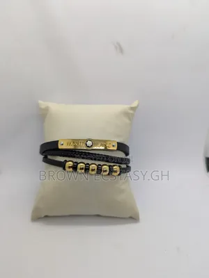 Mont Blanc Leather Bracelet