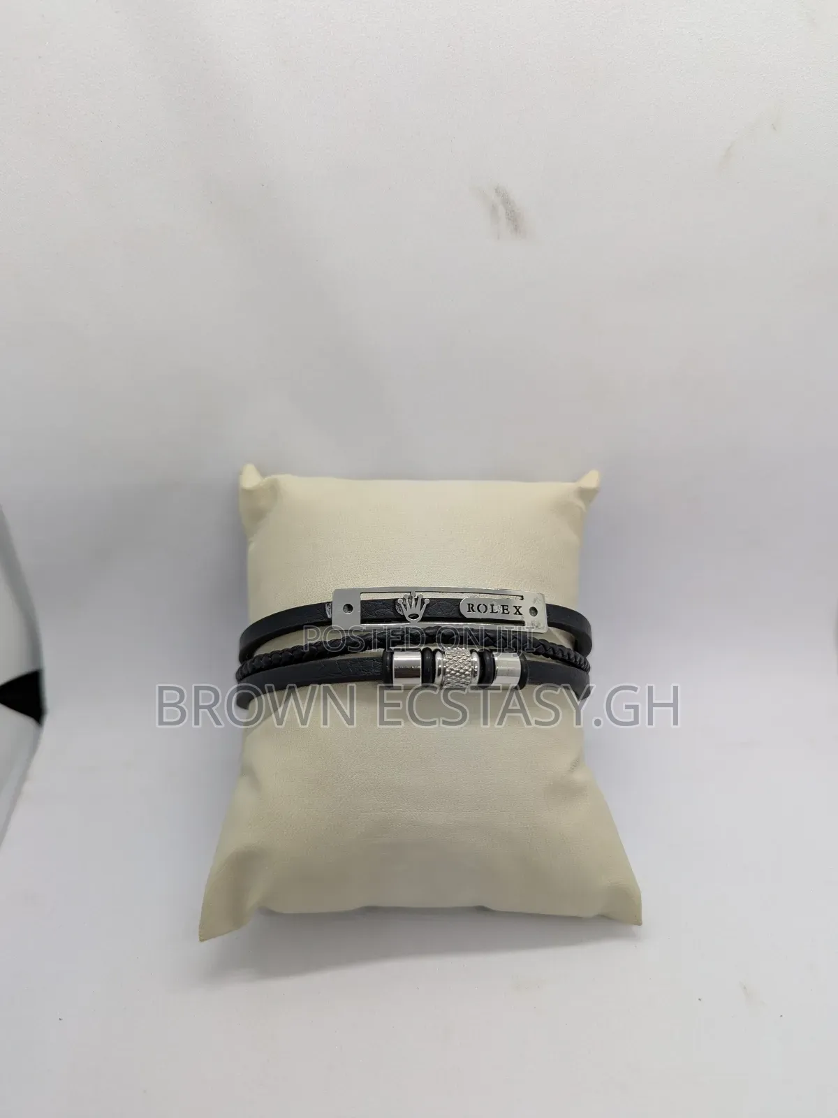 Rolex Leather Bracelets (Various Designs)