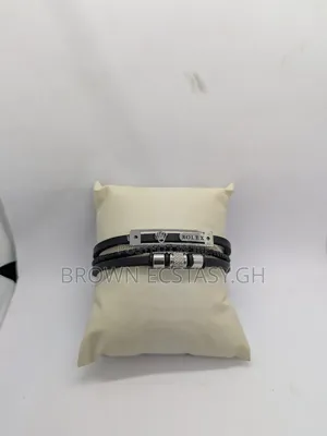 Rolex Leather Bracelets (Various Designs)