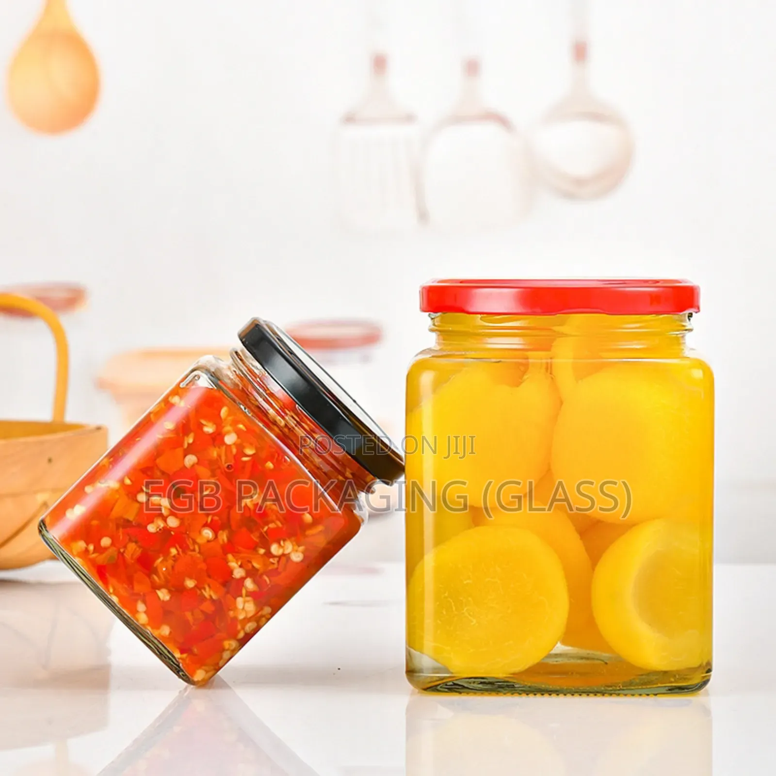 Glass Jars Empty. 200ml, 350ml,500ml And More.