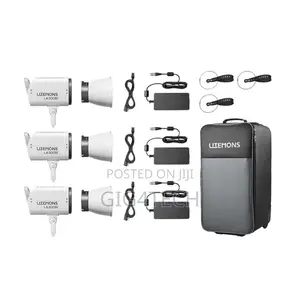 Godox Litemons La300bi Bi Color Led Video Light 3 Light Kit La300bi