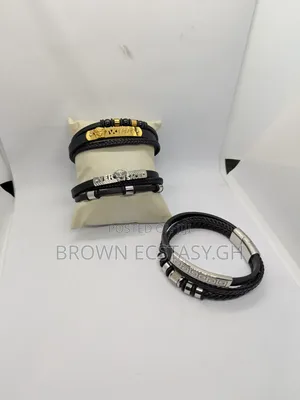 Versace Leather Bracelet